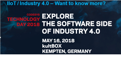 第一屆CODESYS全球技術大會對CODESYS IIOT進行講解